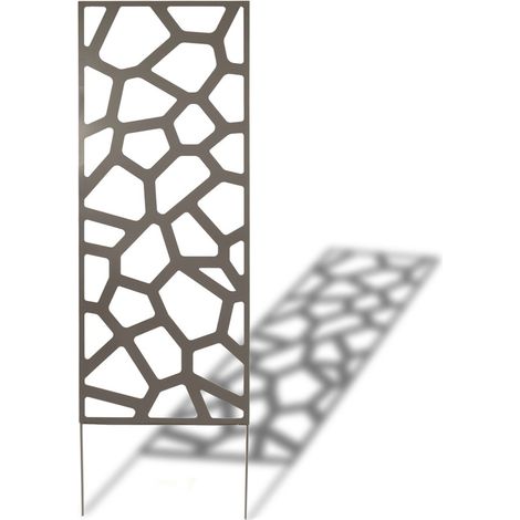 Deco Panel Schiefer Metallpaneel - 0,60 x 1,50 m - Wand- oder Weichbodenmontage Nortene