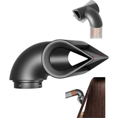 Adapté à l'accessoire concentrateur de lames du Dyson Airwrap, pour un résultat plus lisse et plus personnalisé. (1/5)