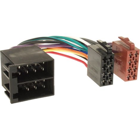 Rallonge ISO Autoradio ISO Male vers ISO Femelle
