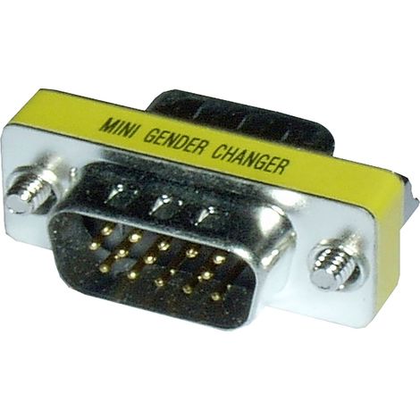 BeMatik - Mini adaptateur VGA (HD15M-HD15M) (1/2)
