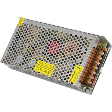 Alimentation à découpage 24V 8.3A 200W, convertisseur universel régulé pour bande LED, adaptateur secteur 110/220V, S-200-24 (1/5)