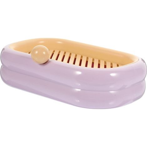 Wasserdichte, tragbare Aufbewahrungsbox mit Abfluss für Bad, Küche und Waschküche – elegantes Design und großes Fassungsvermögen (1/5)