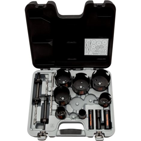 Bahco Superior Universal Lochsägen Satz 19 bis 86 mm - 14 tlg.