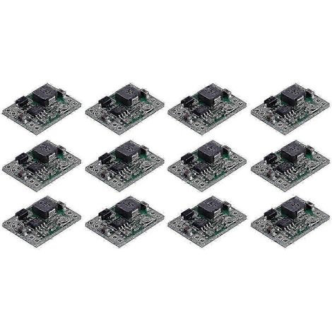 12 modules convertisseurs abaisseurs DC-DC 3A réglables compatibles avec LM2596 24V-3V (autoroute) (1/5)