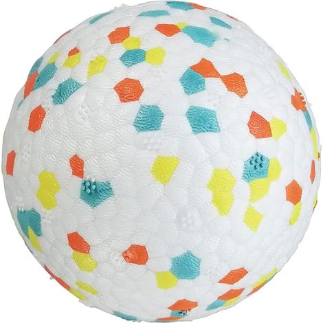 Indestructible Boule de Chien, Jouet Aquatique,Haute élasticité,Résistant aux Morsures,Lumière, pour Les Petits