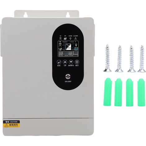 Onduleur solaire 1600 W intégré 60 A MPPT contrôleur onde sinusoïdale pure WiFi chargeur hybride 12 V DC (SP1216) (1/5)