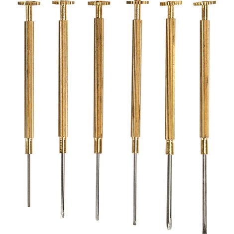 6-teiliges Kupfer-Schraubendreher-Set für Uhren, Bildschirme und Computerreparaturen (1/5)
