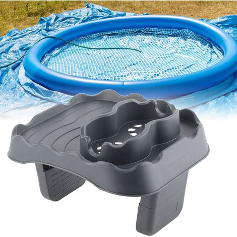 Plateau pour Spa avec Clip et Drainage Plateau Anti-Slip et Adjustable pour Spa et Bains Grey TPU 437g Plateau pour Spa avec Clip et Drainage Plateau Anti-Slip et Adjustable pour Spa et Bains Grey TPU (1/5)