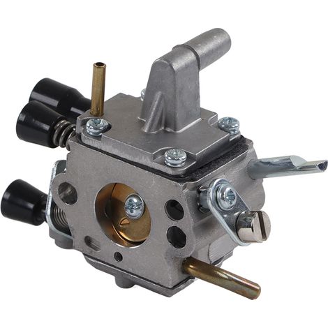 Jeu de carburateur, bobine d'allumage et bougie pour débroussailleuse STIHL FS120, FS200, TS200, FS250, FS250R, FS300, FS350 - Kit remplacement complet. (1/5)