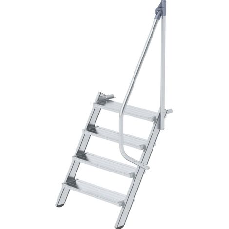MUNK Treppe 60° inkl. einen Handlauf, 800mm Stufenbreite, 4 Stufen (1/5)