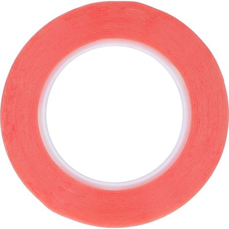 Ruban doppelseitiges PET-Klebeband in Form eines Sockels, 8 mm dicker roter Fugenkleber zur Fixierung von Gegenständen im Haushalt (1/5)