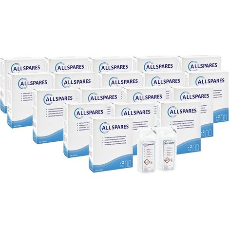 Descalcificador AllSpares para cafeteras compatible con De'Longhi DLSC200 EcoDecalk (36 cápsulas de 100 ml) (1/2)