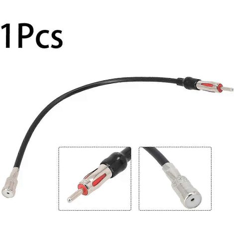 Autoradio-Antennenadapter ISO-Buchse auf DIN-Stecker, passend für FM/AM-Antennen-Autoradio-Konverter – JXLGV (1/5)