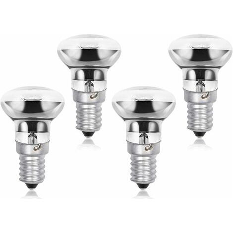 Ampoule Lave-Lave - E14 - 30 W - 2800 K - R39 - 4 Pièces (1/5)