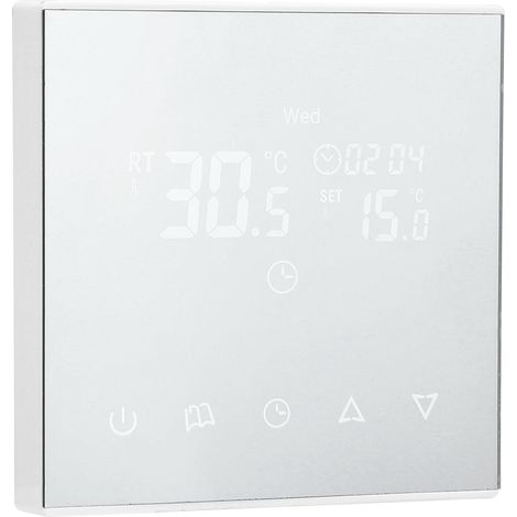 Wandthermostat für Fußboden- und Wasserheizung, 220-V-Temperaturregler, Boiler-Bedienfeld (1/5)