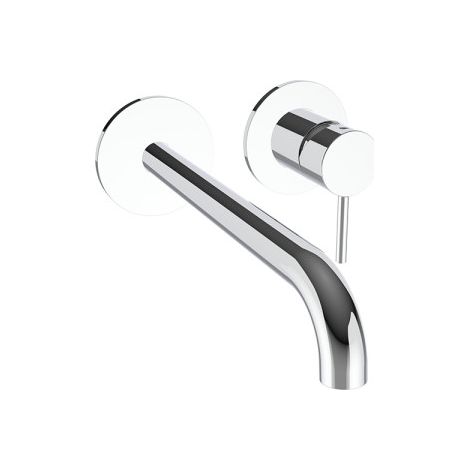 Mitigeur Lavabo Mural Picche Avec Rosaces Bec 185 Mm Chrome - CRISTINA ONDYNA PH25751