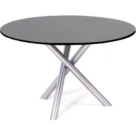 SIT Mobilia Gartentisch Tubo Edelstahl rund Ø 140 cm Tisch Terrassentisch