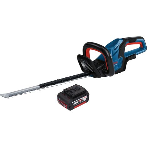 Bosch GHE 18V-50 Professional Taille-haies sans fil 18 V 50 cm Brushless + 1x batterie 5,0 Ah - sans chargeur