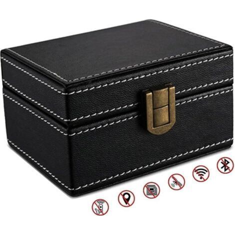 Boîte anti-RFID pour clé voiture, petit modèle 11.5×9×6.2 cm, blindage complet contre vol de signal et piratage (1/5)