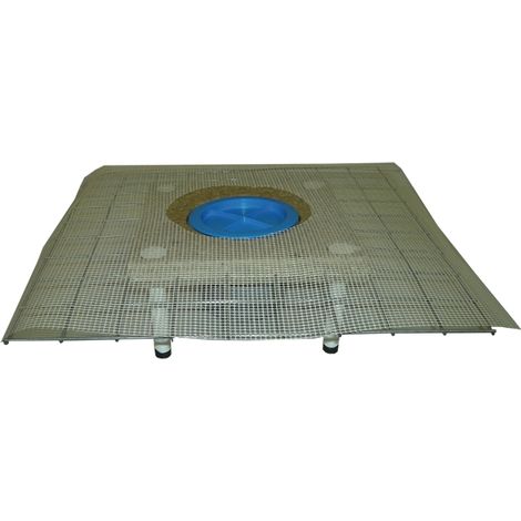 Extension à bride 103mm/ d 110mm avec joint torique, collier en béton polymère CERADRAIN