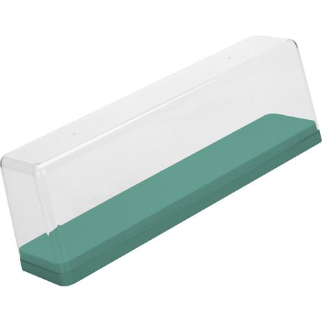 Boîte de rangement pour figurines, présentoir transparent pour boîtes surprises, vitrine Pop Mart pour figurine unique, couvercle anti-poussière, vert anti-basculement (1/5)