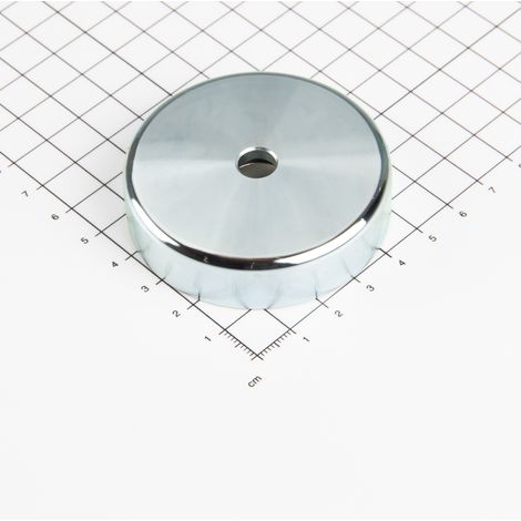 Magna-C Neodym Flachgreifer Ø60x15mm mit zylindrischer Senkung (1/4)