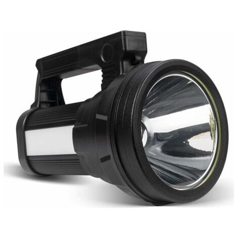 Torcia a LED ricaricabile, 15000 lumen – 6 modalità – impermeabile IPX4 – batteria da 10800 mAh – distanza del fascio luminoso fino a 800 metri – 20000 mAh