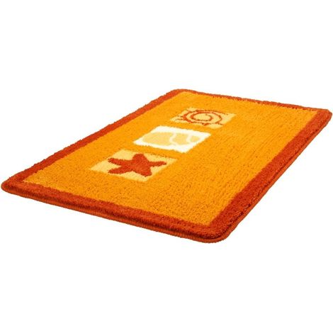 Kleine Wolke Badteppich Beach rost, 70 x 120 cm Badteppich (1/2)