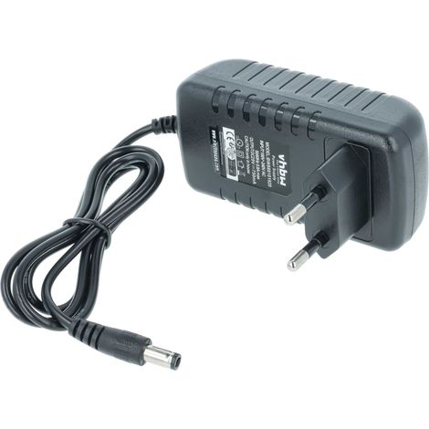 vhbw caricabatterie compatibile con Rowenta Air Force 360 RH9037, Air Force 360 RH9057, Air Force 360 RH9051 aspirapolvere portatile a batteria
