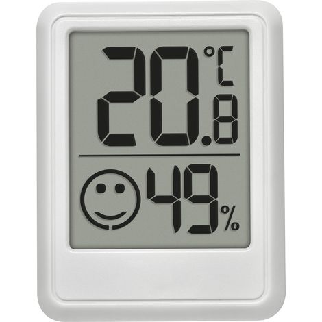 TFA Dostmann Thermo-hygromètre blanc 30.5060.02 (1/4)