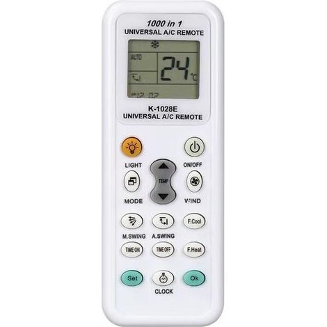 Télécommande universelle 1000 en 1 K-1028E sans fil, télécommande numérique LCD pour secteur (1/4)