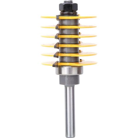 1 Mèche de routeur 8 mm Tige fraise à rainurer bois joint coupe pour bricolage (1/5)