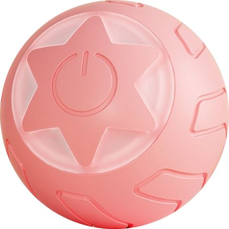 Balle Pour Chat - Interactif Auto-Mouvement 360 Degres - Pour Jeux Intérieurs - Silicone Souple - 1 Piece (1/5)