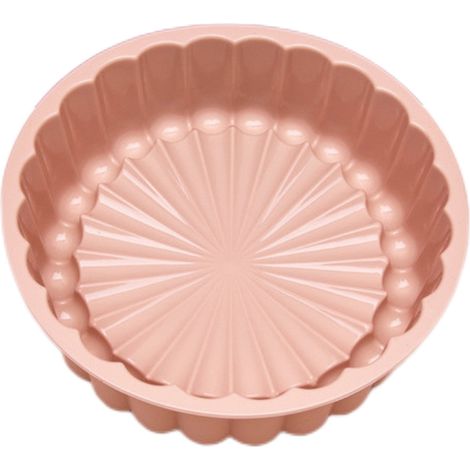 Moule à Gâteau Silicone Réutilisable en Forme de Tournesol - 7 Pouces pour Tartes et Pains (1/5)