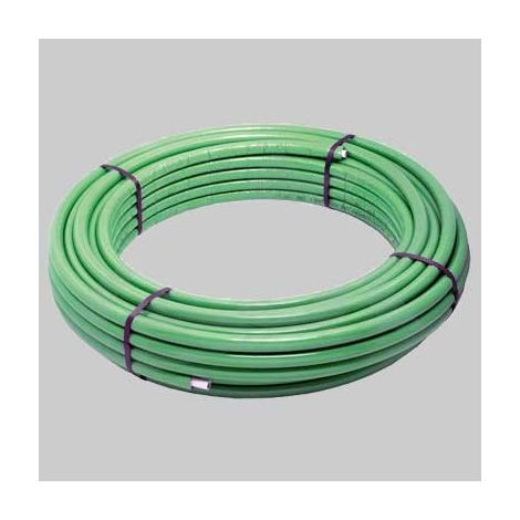 TUBO MULTISTRATO RIVESTITO VERDE PER CONDIZIONAMENTO - 26 x 3,0 SP.13