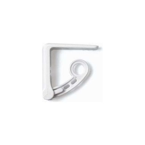 PINZA SUJETAMANTEL BLANCA 10U. (1/2)