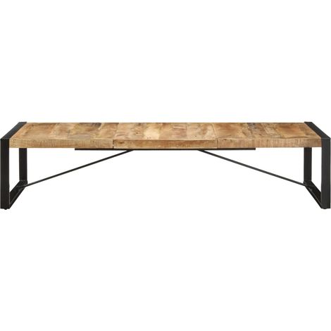 Maison Exclusive - Tavolino da Salotto 180x90x40 cm in Legno di Mango Grezzo (1/5)