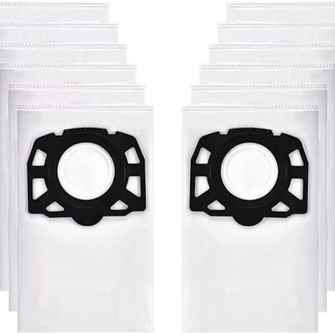 10 sacchetti per aspirapolvere per Kärcher WD4, WD5, WD6, MV4, MV5, MV6, WD5P, WD6P-AquaForge (1/5)