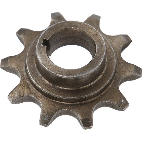 10-Zahn-Ritzel aus Eisenlegierung für 2-Takt-Motorräder mit 48 cm³ und 80 cm³ Hubraum und 415er Kette (1/5)