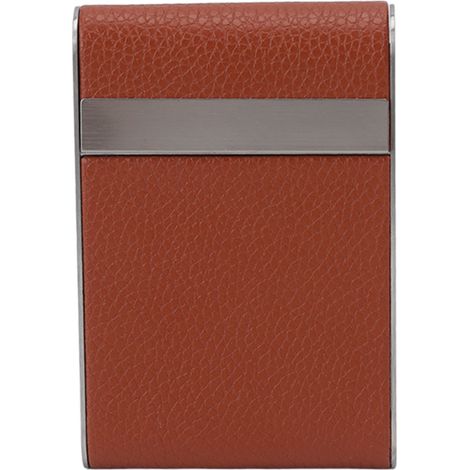 Étui à cigarettes grande capacité 20 pièces, simple et élégant, fin, pour hommes et femmes, bureau et voyage. (1/5)