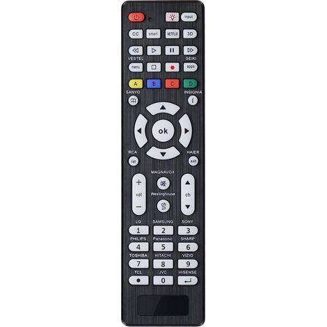 Télécommande Universelle pour Téléviseur avec Recherche de Code Automatique (1/4)