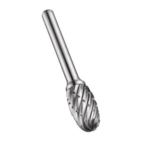 DORMER P70912.7X6.0 Frässtift TRE Ø 12.7 Kopflänge 22 mm Schaft-Ø 6 HM Verzahnun (1/4)