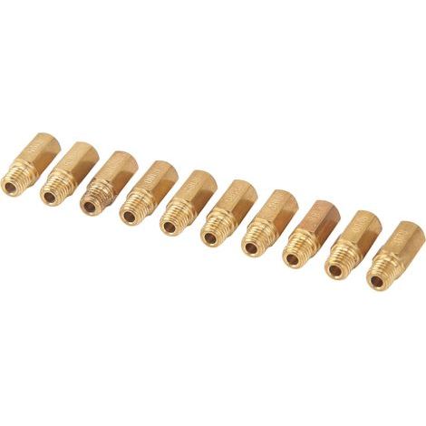 Hauptdüsen aus Metall für Vergaser, 5 mm x 0,8 Gewinde, Ersatzdüsen für Keihin PWK PE OKO KOSO, 10 Stück (1/5)