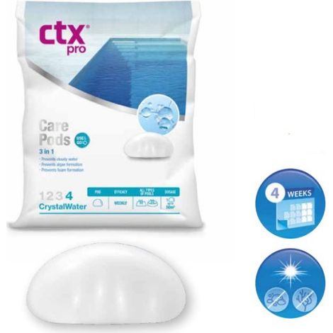 Floculant CarePods 3-en-1 CTX-598 - 1 sachet de 4 doses (1/2)