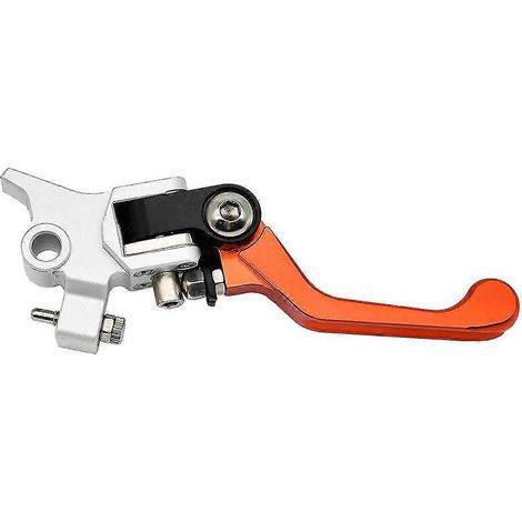 Maître-cylindre de frein droit, pompe d'embrayage et levier de frein pour KTM SX, SX-F, EXC, EXC-F, XC, XC-W, XC-F TPI 6days 125-530 (2008-2023) - Orange BG (1/5)