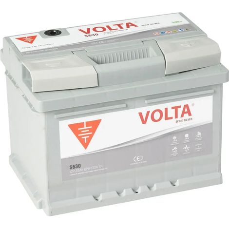 Batería de Coche 63Ah 630A EN Silver Volta S630D (1/3)