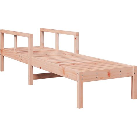 Chaise longue  Transat  Bain de soleil 199,5x62x55 cm bois massif de douglas (1/5)