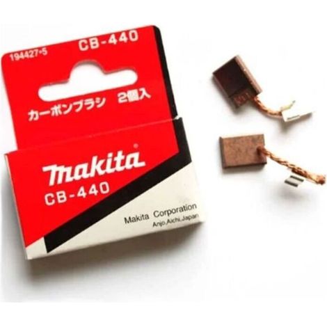 Lot de 2 balais de charbon CB 440 pour visseuses/perceuses sans fil - MAKITA 194427-5