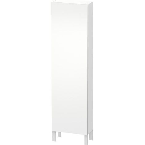 Armoire L-CUBE 500x243x1760mm ouverture droite blanc mat