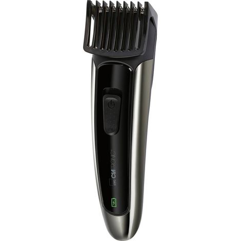 Clatronic HSM/R 3827 chrom-schwarz USB-C Tondeuse à barbe noir,argent (1/4)